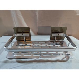 Luxury Hotel Silver Bathroom Caddy 2-PACK
